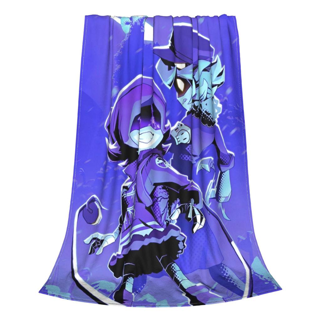 Murder Drones N and Uzi Fleece Throw Blanket  Blanket for Home Travel Warm Bedroom Quilt