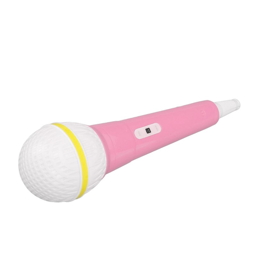 Fake Microphone Safe Odorless Simulation Microphone Prop Pretend Mic Toy for Children Performance