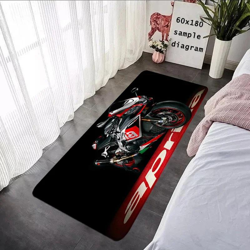 

Living Room Rugs A-Aprilia Motorcycle Carpets Entrance Doormat Floor Mats Carpet Anti Slip Mat Home Rugs Kitchen Hallway Decor 40cm x 60cm