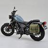 Henly Begins Daytona Motorcycle Side Bag 10L Green Saddle Bag MIL DHS-13 90557