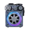 Muzen Cyber Cube-Pro Bluetooth Speaker, Bluetooth 5.0, Portable Speaker with Fidget Spinner, Crystal Clear Sound with RGB Led