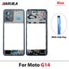 Nuovo Telaio Centrale Per Moto G14 G24 G32 Alloggiamento Sportellino Cornice Parti di Ricambio