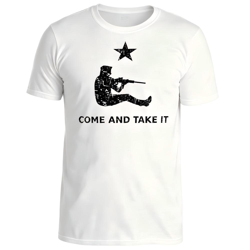 Come And Take It Texas Star Gunner T-Shirt