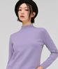CHASECULT Women'S Mock Turtleneck Sweater - Purple