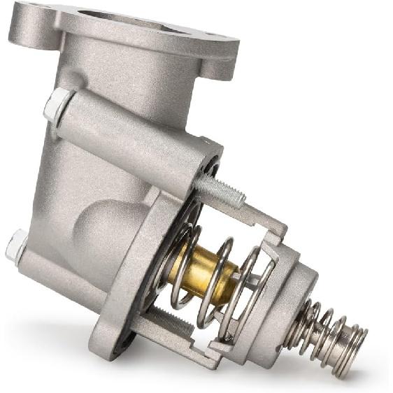 Engine Coolant Thermostat and Housing Assembly 15-81889 12678784 for Cadillac 2020-2022 CT5 2016-2019 CTS ATS CTS Chevy, for 2016-2022 Chevy Camaro,