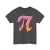 Pi Day Shirt Ice Cream Pi Symbol Cute Pink Sprinkle Math Pi Day Graphic Tee