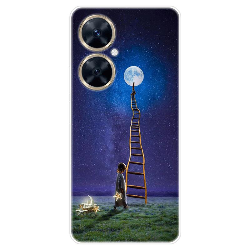 Für Huawei nova 11i nova11i Fall Weiche Silikon Zurück Abdeckung Cartoon Telefon Fall Diversifizierung