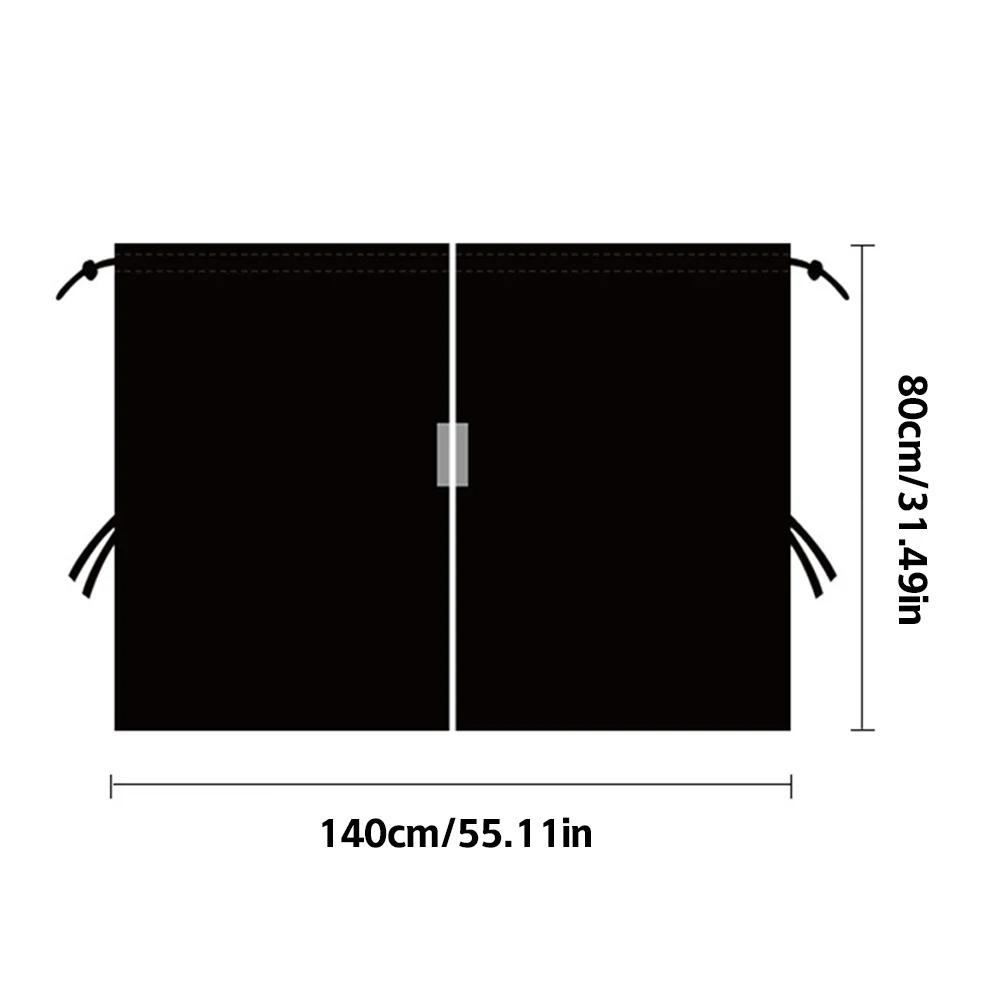 Car Privacy Curtains Sunshades Universal Rear Partition Protection Privacy Curtains for Taxi Car RV Travel Interior Accessories