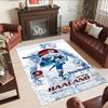 Haaland 202 Personalized Name Area Rug Suitable for Balcony Outdoor Decorate room Bedrooms Antislip Carpet Anime Office Decor