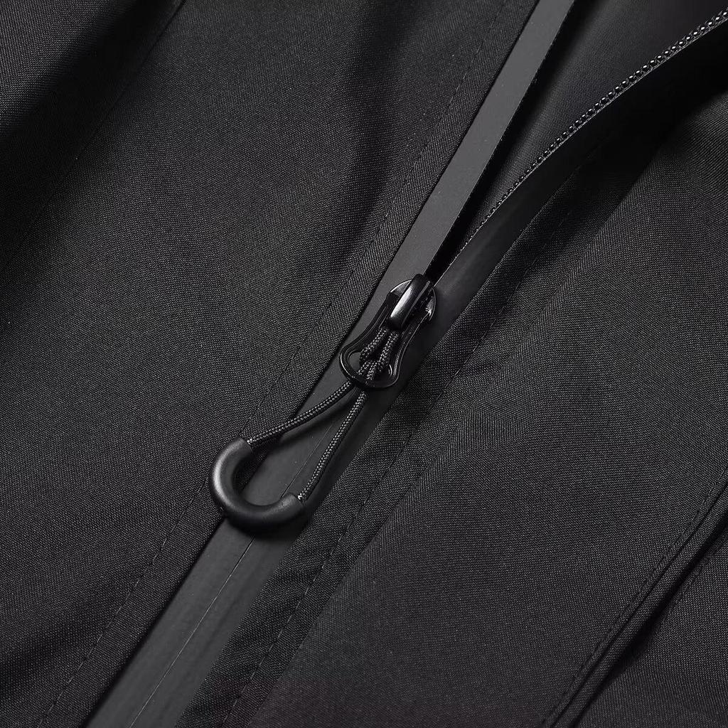 Men's Spring 2024 American Windbreaker: Mountain-Style, Outdoor, Three-Proof, Casual, Loose-Fit Hooded Jacket