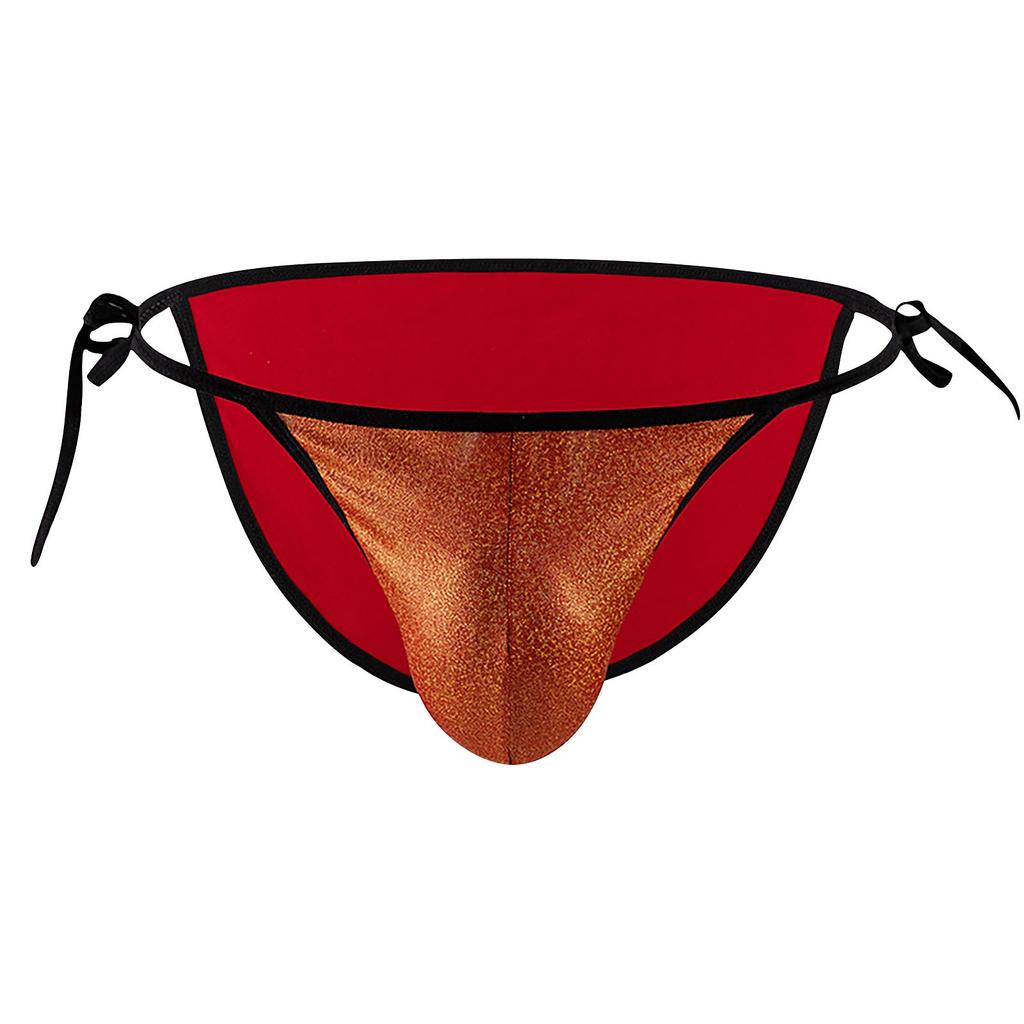 Pantaloni sexy pentru bărbați, pantaloni scurți la modă, blugi, lenjerie intimă elastică cu talie joasă imprimată