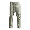 Men's Breathable Sweat Absorbent Solid Color Casual Wide Leg Linen Pants Elastic Waist Drawstring Lightweight Summer Trousers