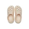 Crocs EVA Classic Mega Crush Platform Outdoor Breathable Clogs 6.1cm Women Warm Khaki 207988-2DS