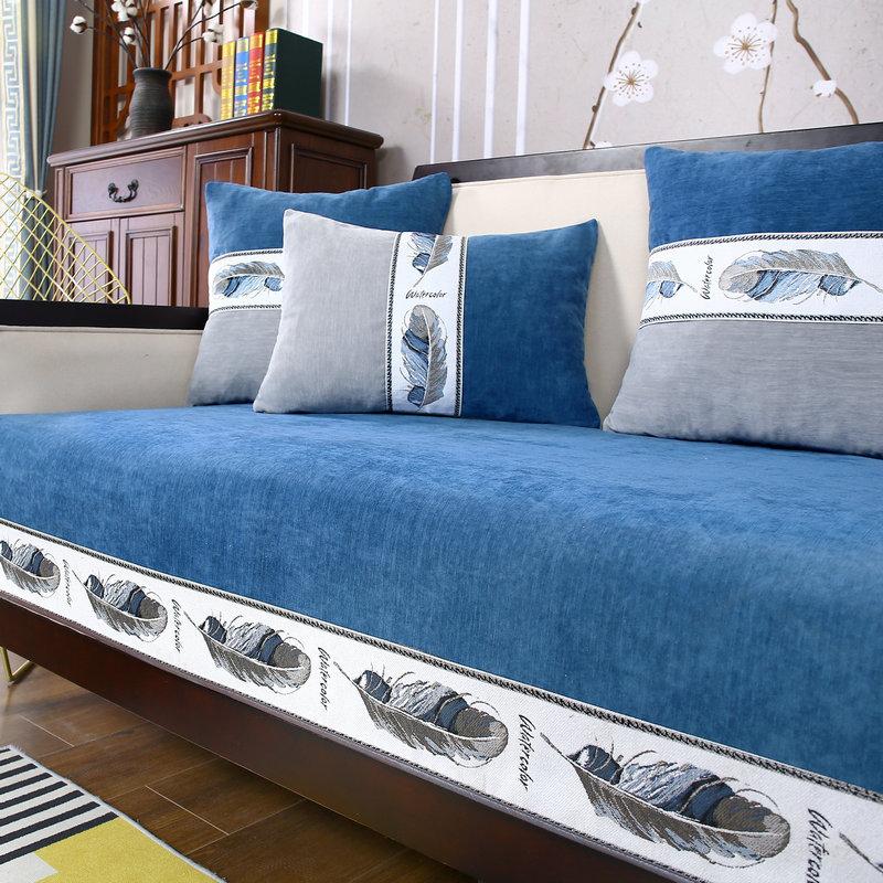 

Перо Новый Китайский Шенилл Подушка для Дивана 70*70cm