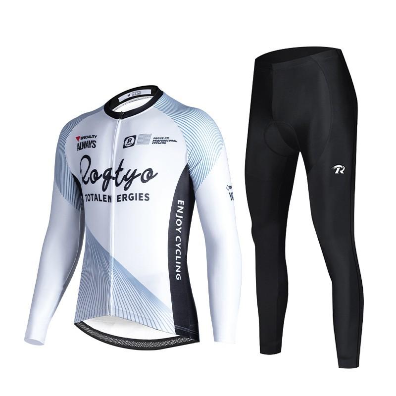 Professional Long Sleeve Cycling Jersey Set Road Bike Riding Outdoor Sport Wear