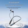 i58 Bluetooth Neckband Headphones: Wireless In-Ear with Large Battery Display, Ideal for Sports, Universal Compatibility with Smartphones