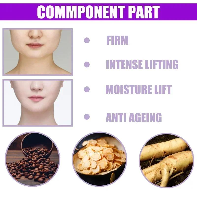 Crème amincissante lifting visage en forme de V, amincissante, raffermissante, hydratante et hydratante, anti-âge, éclaircissante, 30 g