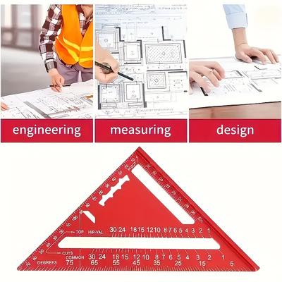 Dimensions- och avståndsmätning – Metallinjaler och vinkelhakar