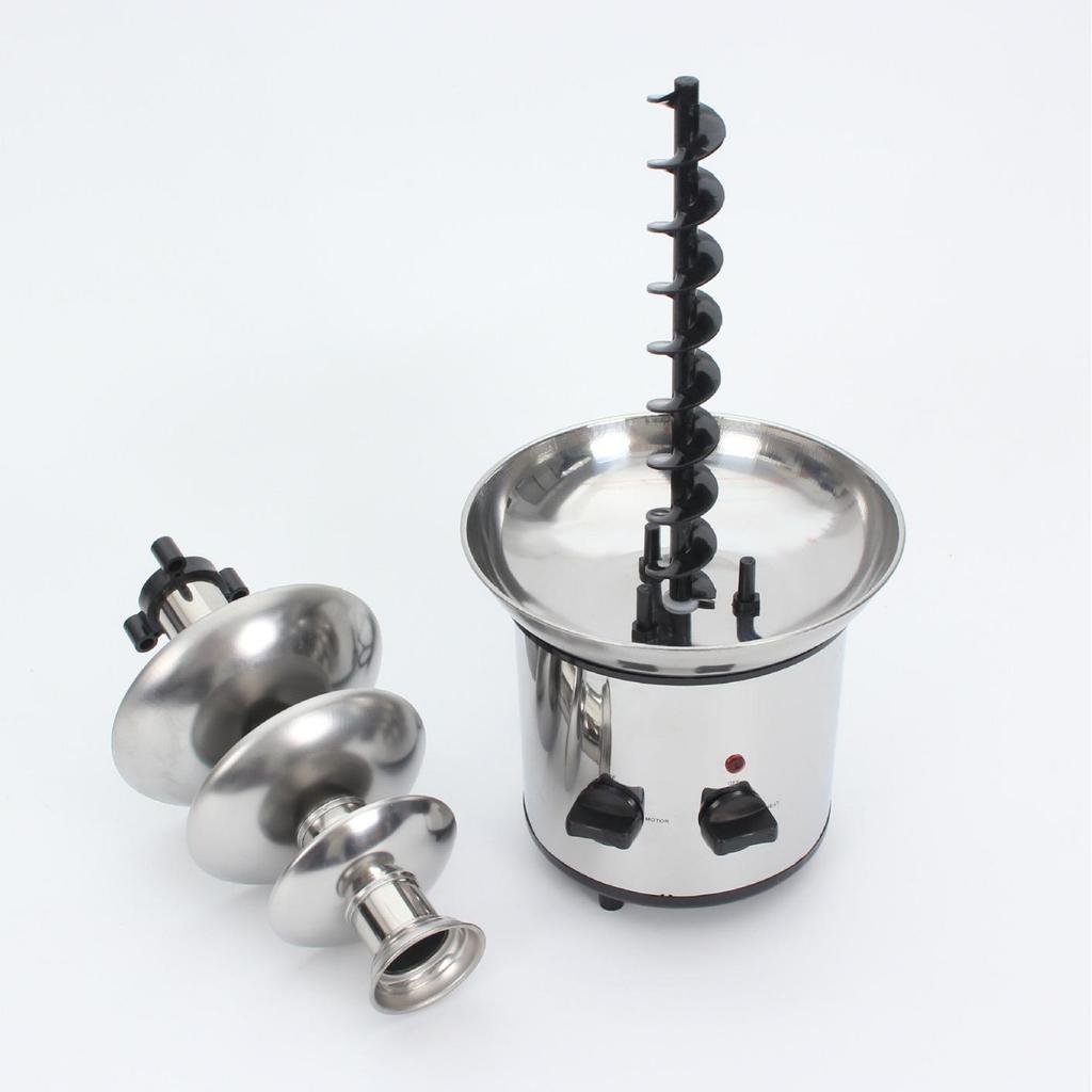 Vierstöckiger Schokoladenbrunnen-Schmelzturm