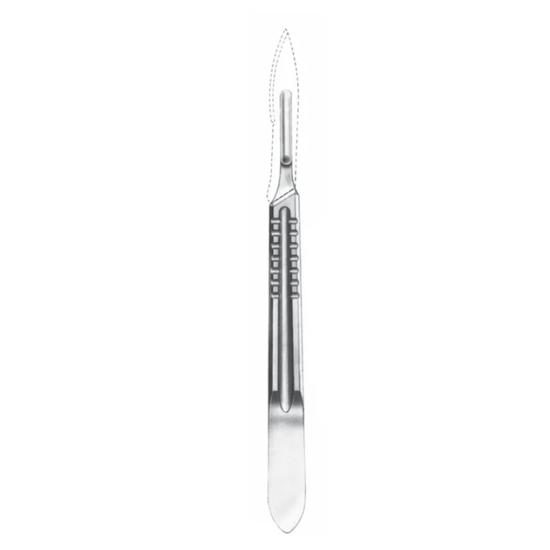 GDC Scalpel Handle No. 4 (13.5cm) (10-100-04e)