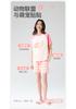 Fenteng [Super Soft A-class Antibacterial Cotton] Summer Round Neck Shorts Thin Pajamas Women's New Cartoon Home Clothes Set