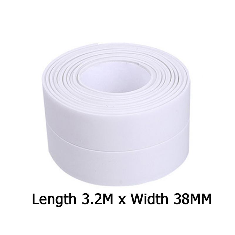 

Герметизирующая лента для ванны и кухни, герметизирующая полоса, ПВХ самоклеящаяся лента для герметизации ванны и стен, герметик для заделки швов, водонепроницаемый герметик для душевой плитки