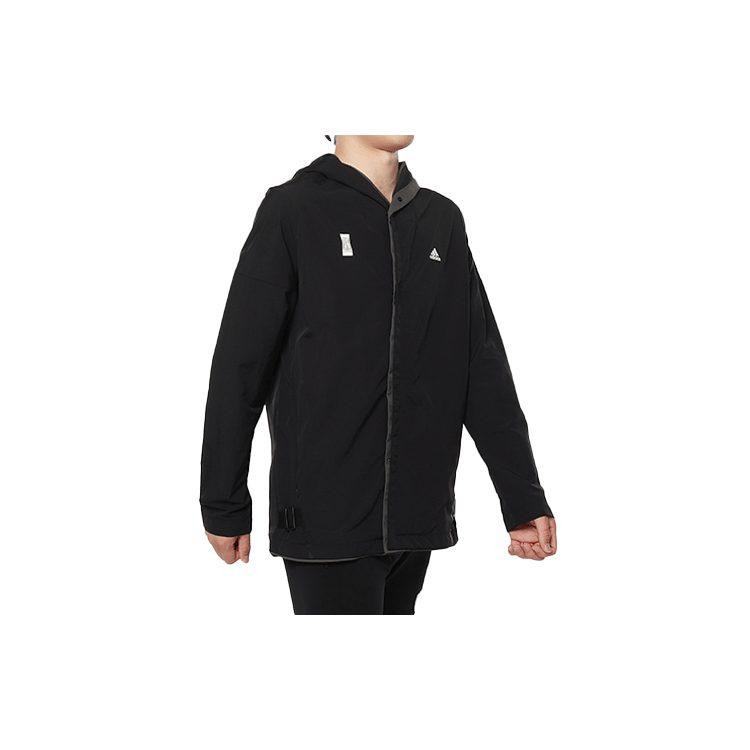 Adidas Jackets Men's Black Hooded Moderate Other DY8756