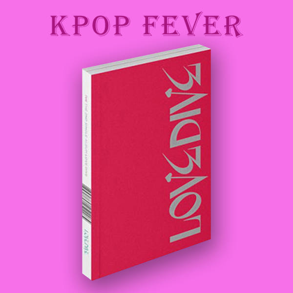 

IVE LOVE DIVE 2nd Single Album Ver 1 Red 1 random