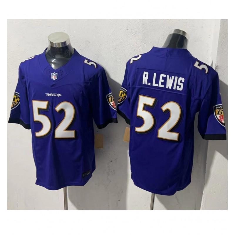 Baltimore Ravens NFL Camiseta de Fútbol Manga Corta Ropa de Equipo Bordada para Hombre Ropa Deportiva para Aficionados