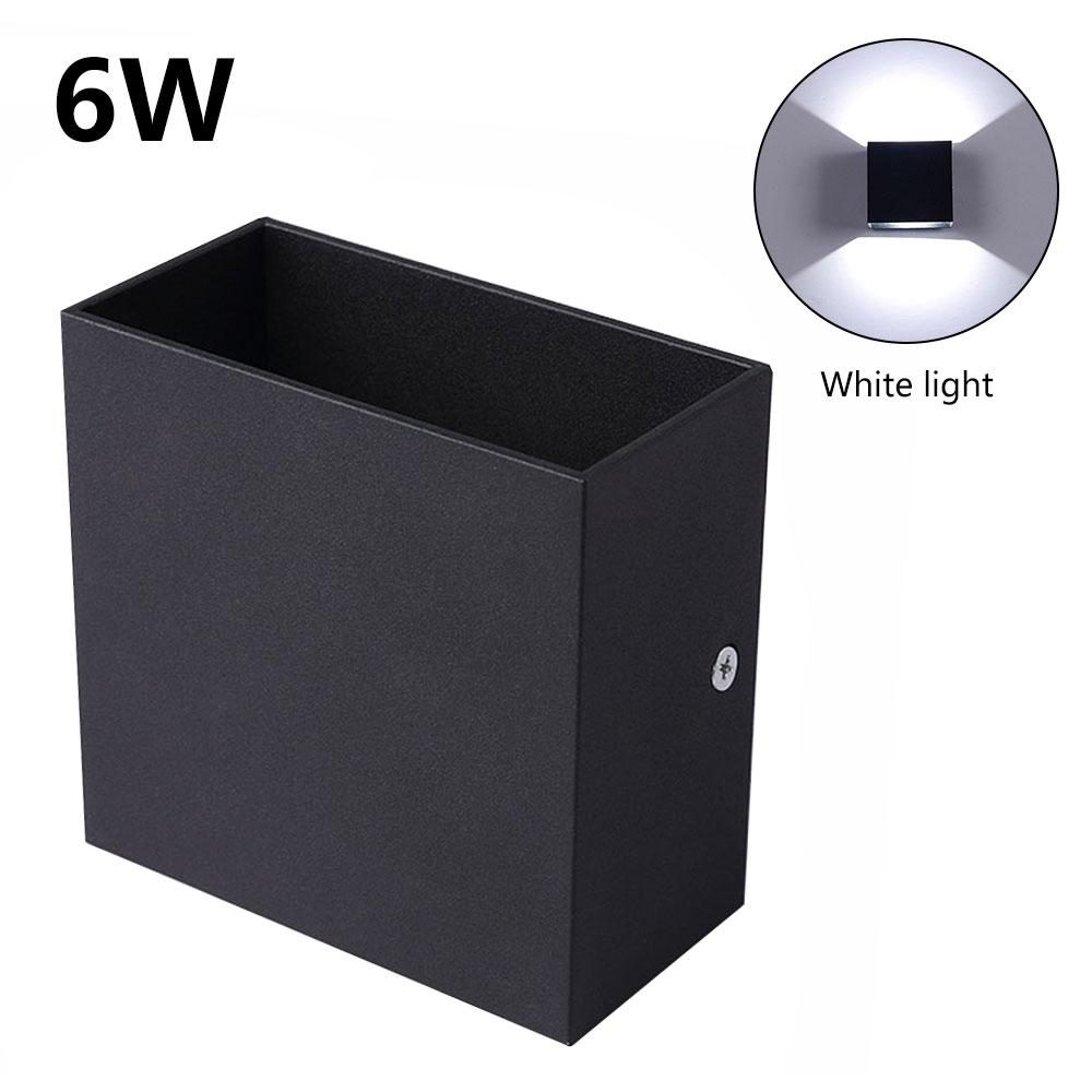 6W/12W Wall Light Porch Garden Wall Lamp Glowing Up and Down Living Room Bedroom Bedside Lamp Corridor Stair Lamp AC 85-265V