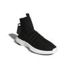 Adidas Originals Comfortable Versatile Fabric Non-Slip Wear-Resistant High-Top Running Shoes Men Sneakers Charcoal-Black CQ0983