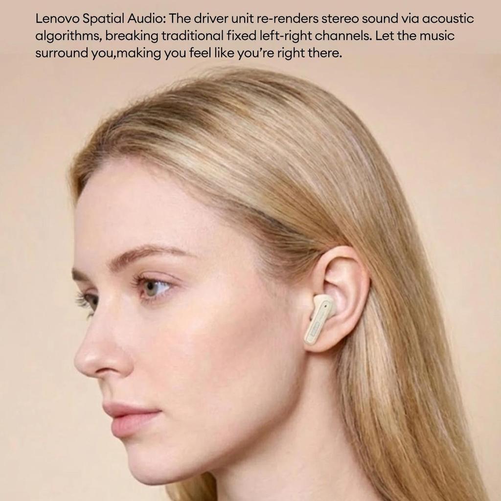 NEW Lenovo LE216 ANC Bluetooth 6.0 Earbuds TWS Wireless In-Ear Earphones Active Noise Cancellation HD Call Headphones 30H Long Battery Life Earbuds