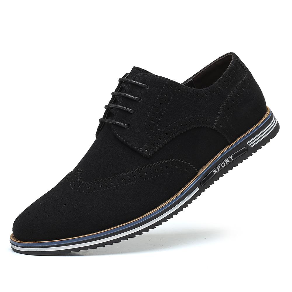 Klassische Brogues Schuhe für Herren Mattes Wildleder Schuhe Winter Freizeit Herrenschuhe Herren Sneaker Undefiniert Herrenschuhe Übergröße