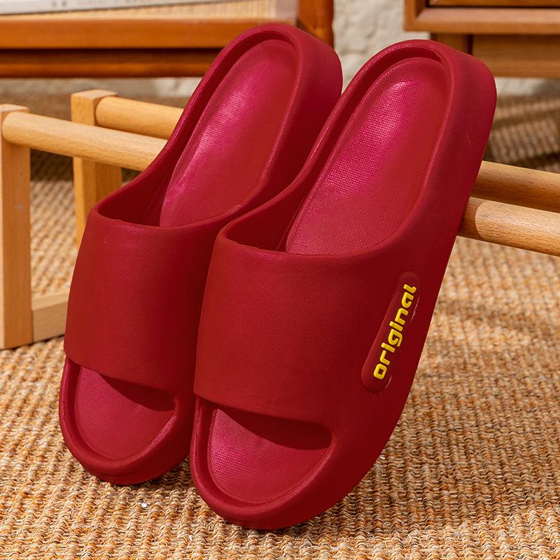 Herrars trendiga halkfria sommartofflor för inomhusbruk, hem och bad