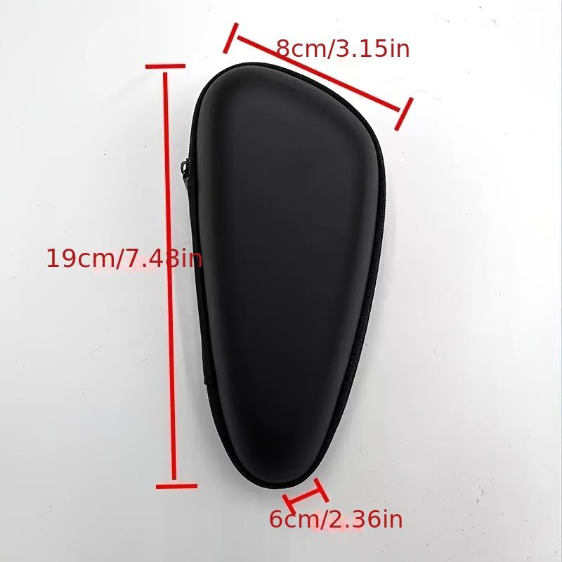Scatola portaoggetti con cerniera compatibile con rasoio elettrico, Custodia protettiva rigida in EVA resistente e portatile, Adatta per viaggi all'aperto