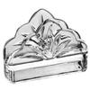 Tissue Holder, Crystal Glass Modern Style, Durable Scratch-Resistant Organizer, Dispenser for Restaurant Napkins Business