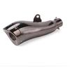 1pcs Exhaust Pipe And Sold With Hardware As Pictures For It Is Universal Muffler Can Be Used For Dirt Bike, Street...