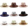 UV Protection Panama Cap Foldable Sun Cap High Quality Jazz Cap Summer