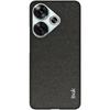 IMAK Série Ruiyi pro Xiaomi Poco F6 5G/Redmi Turbo 3 5G Pouzdro Textilní textura Kůže+PC Zadní kryt na telefon
