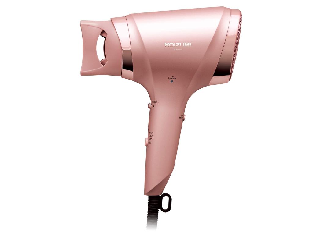 Koizumi Hair Dryer Ion Balance Light Job Large Air Volume Lightweight Quick Drying Static Control Pink KHD-9030/P