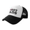 Fashion I Love Hot Dads Trucker Hat Unisex WoUnisex Personalized Adjustable Adult Baseball Cap Summer Hats Snapback Caps