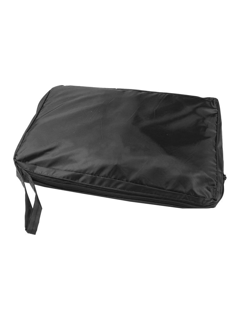 Tuta Impermeabile da Uomo Striscia Riflettente Tuta da Pioggia Manica Lunga Design con Cappuccio Copertura Cerniera Impermeabile Abbigliamento da Lavoro per Esterno