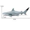 Megalodon Tiger Shark Great White Shark Marine Animal Doll Collection Toy Gift Shark Decoration ModelGreat White Shark