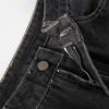 Women's Retro Low-Waist Flared Jeans with Floral Embroidery