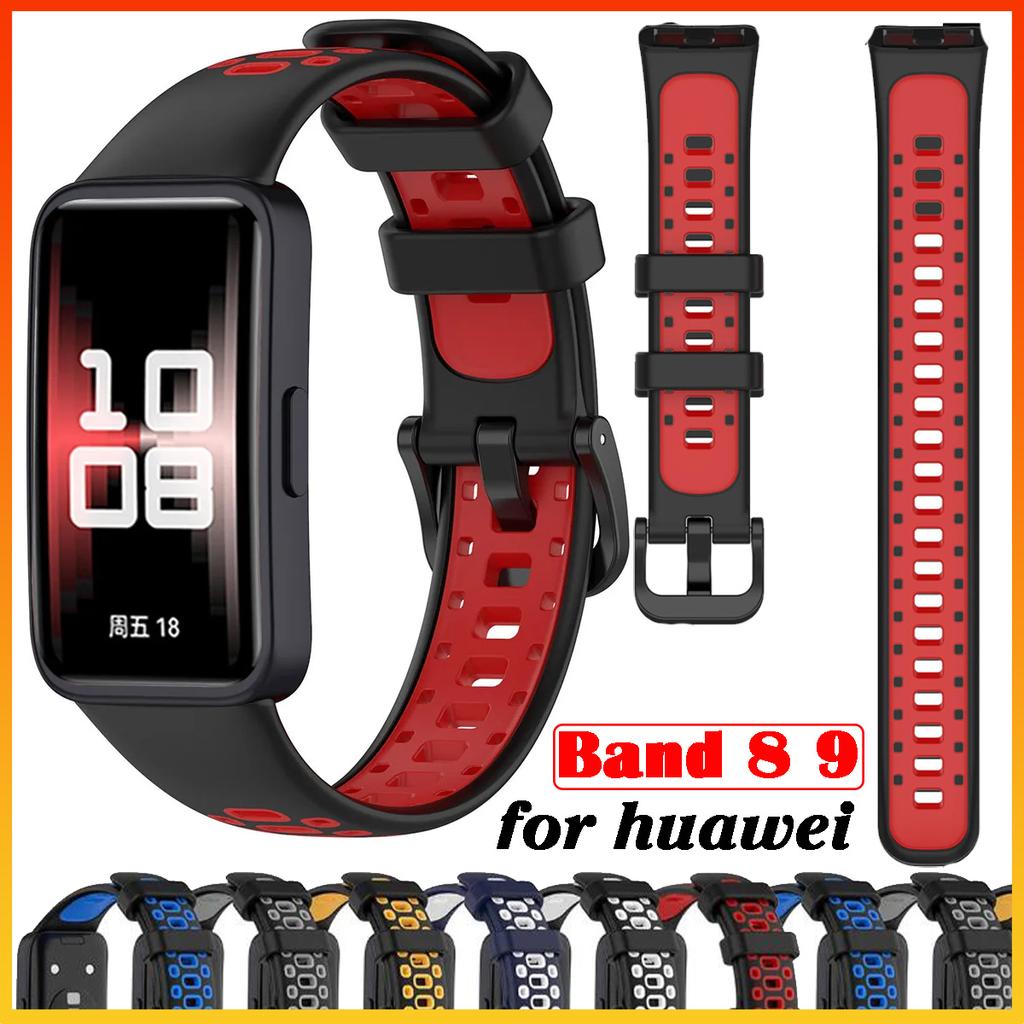 Silicone Strap for Huawei Band 9 8 Band Belt Replacement Watchband Wristband Accessories Bracelet for Huawei Band 8