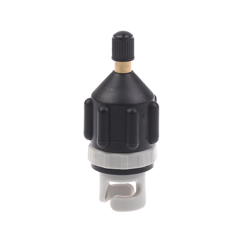 

1 Pc Durable Air Valve Adaptor Wear-resistant Rowing Boat Air Valve Adaptor Nylon Kayak Inflatable Pump Adapter For SUP Board чёрный