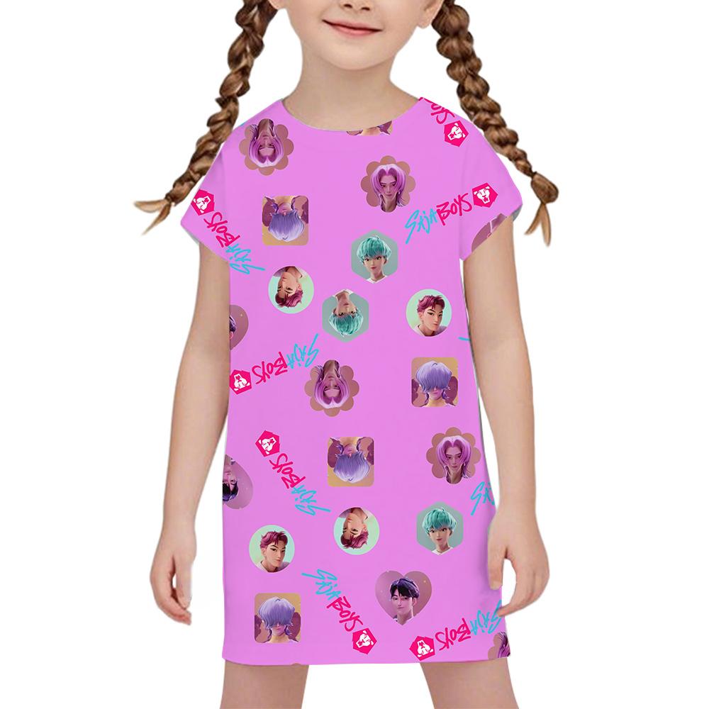 Girls Witch Group Same Style Pajamas Dress Children's Clothing