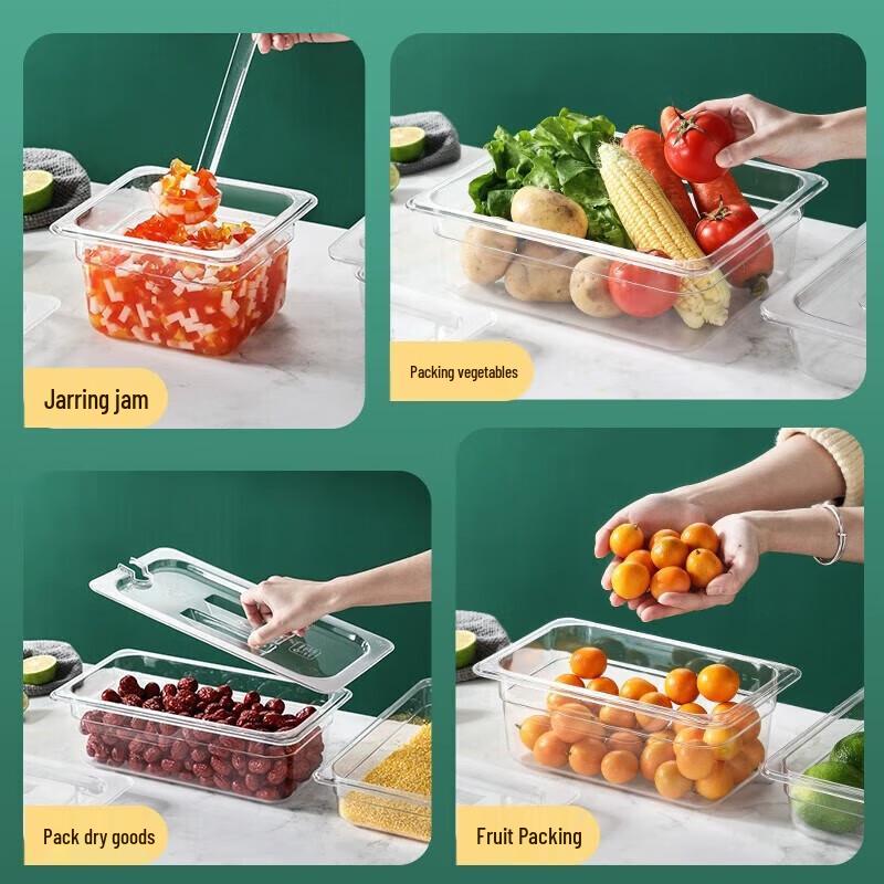 Acrylic Transparent Food Display Basin