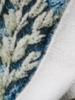 Women's V-Neck Mohair Knit Pullover - Snowflake Design for Autumn and Winter