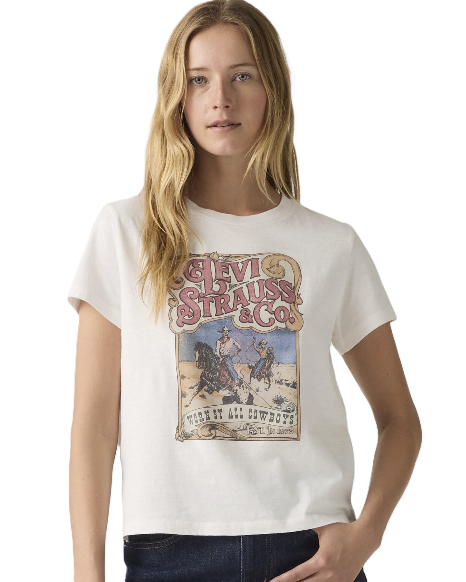 Levi s Graphic Boxy T-Shirt Short Sleeve Women s A8804-0049 US XS